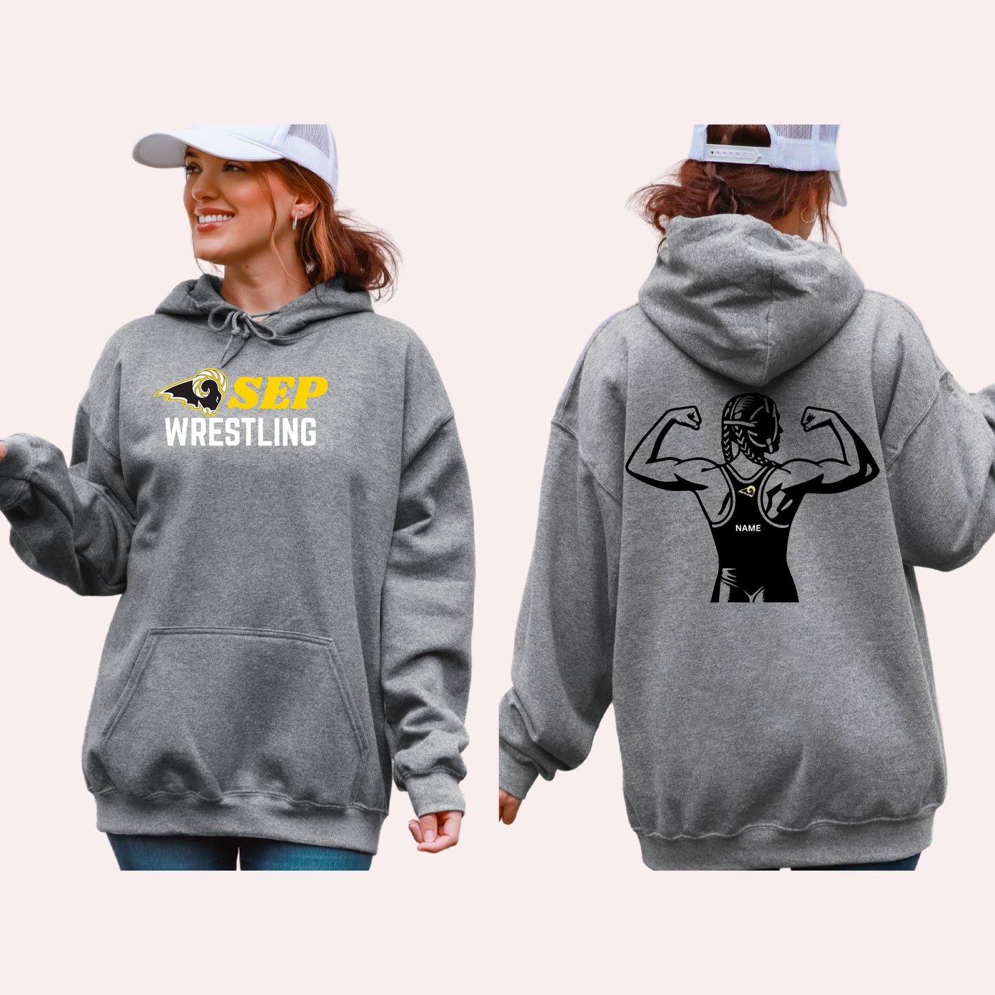 SEP Wrestling Personalized Crewneck