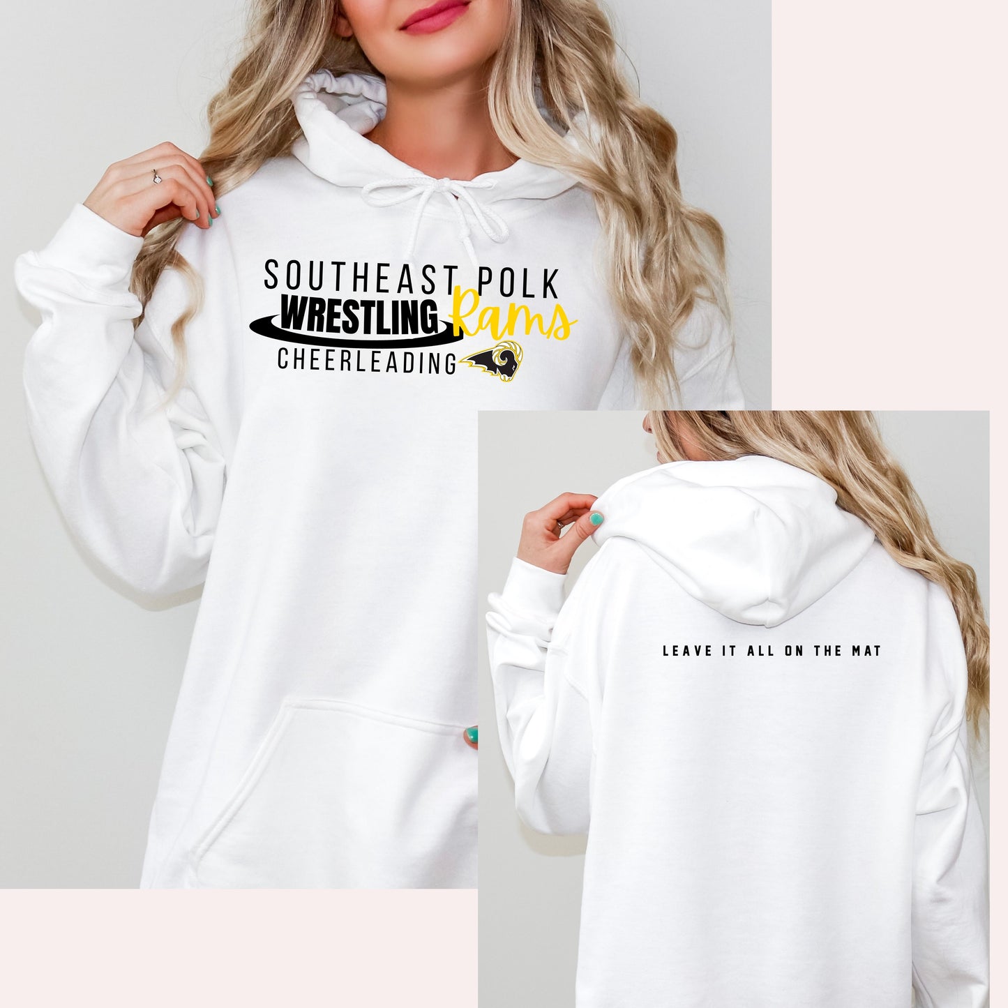 SEP Wrestling Cheer Rams Hoodie