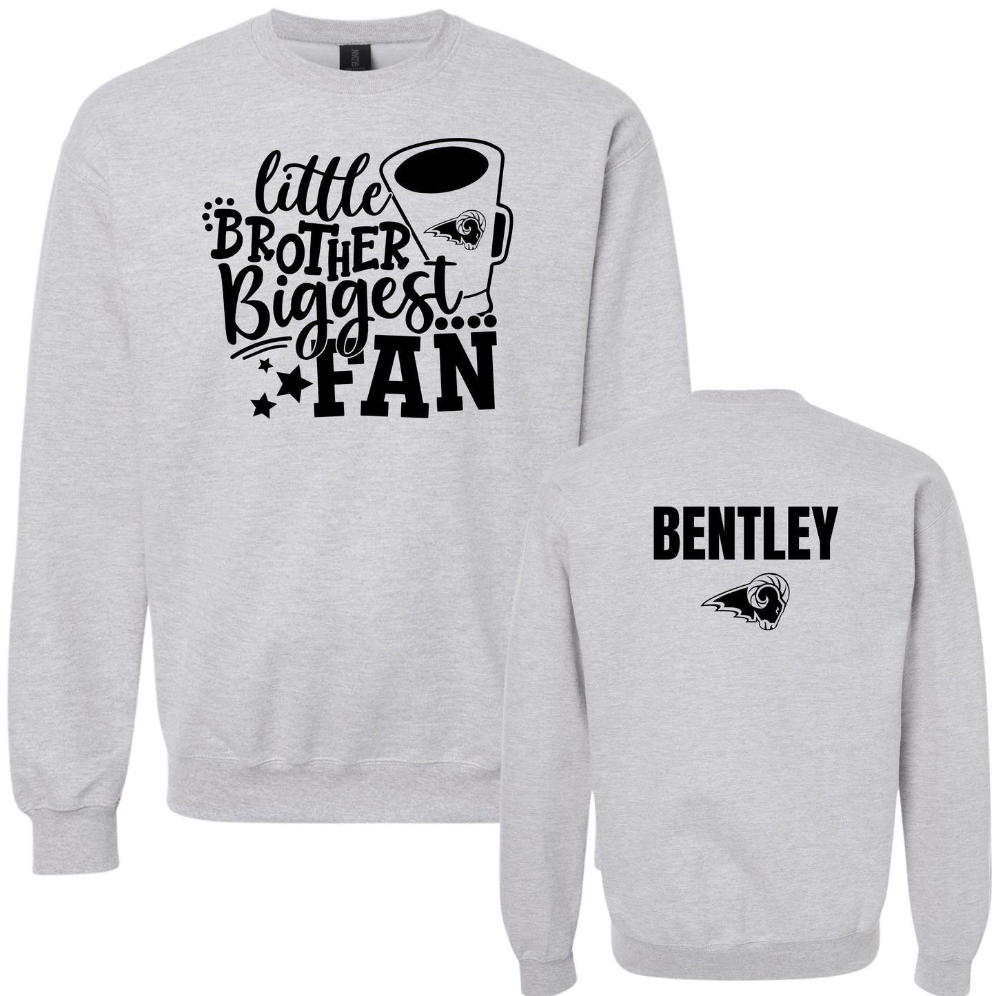 SEP Lil Cheer Bro Biggest Fan Crewneck