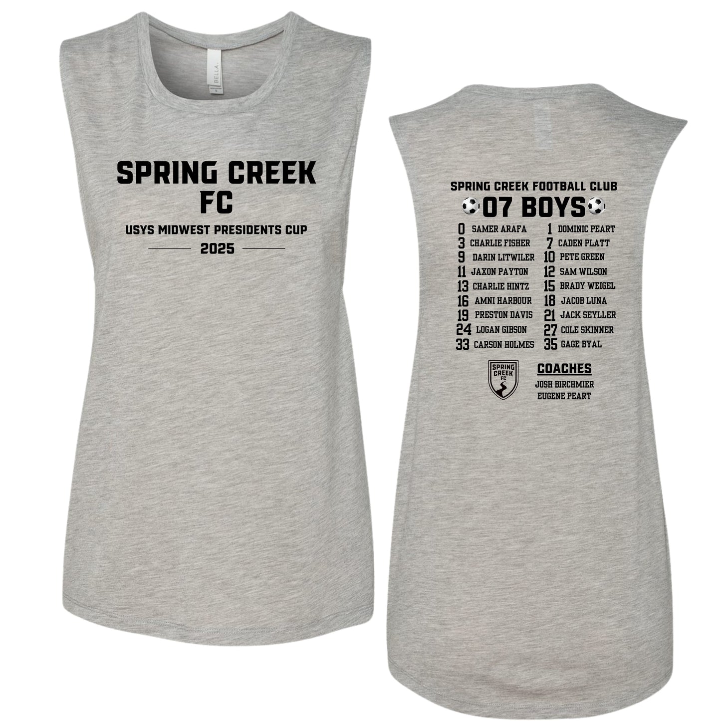 SCFC Midwest Presidents Cup - Womans Tank | Bella + Canvas
