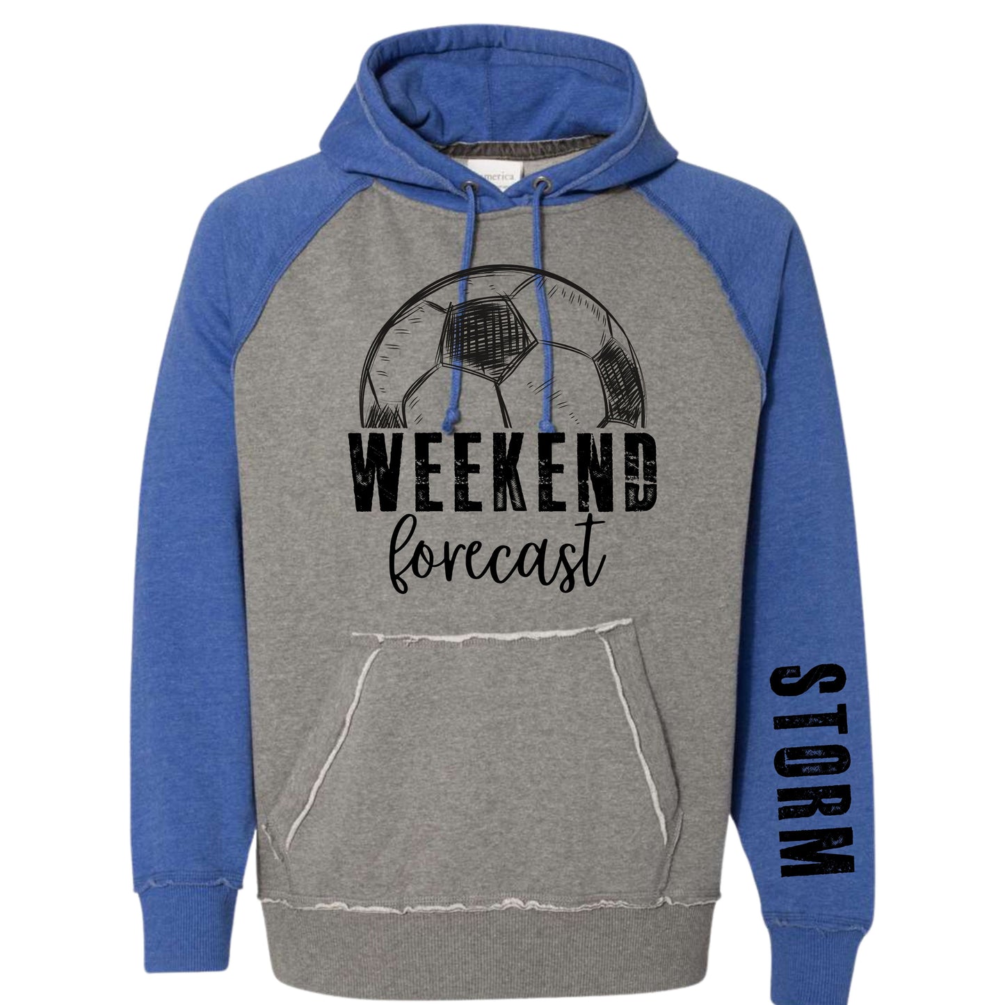 Iowa Storm "Weekend Forecast" Vintage Hoodie | Adult