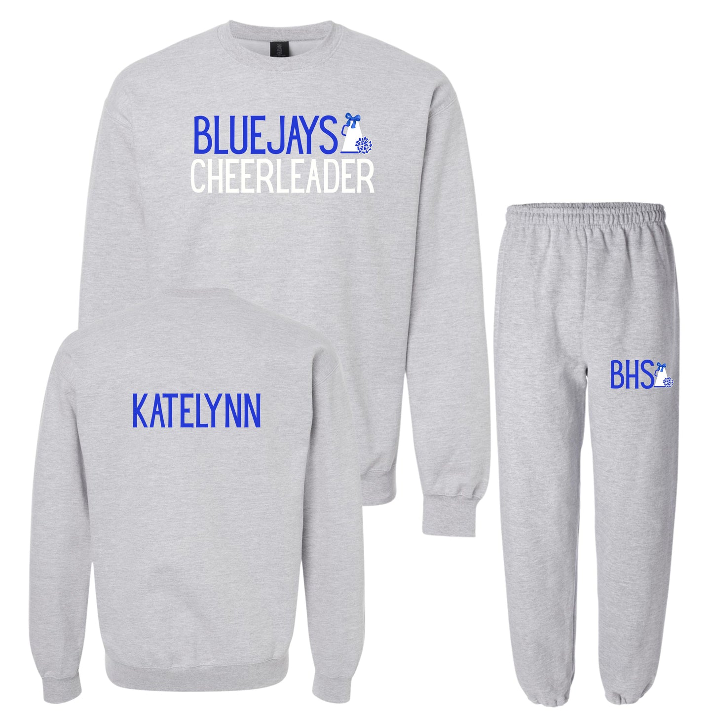Bondurant Blue Jays Cheerleader Lounge Set