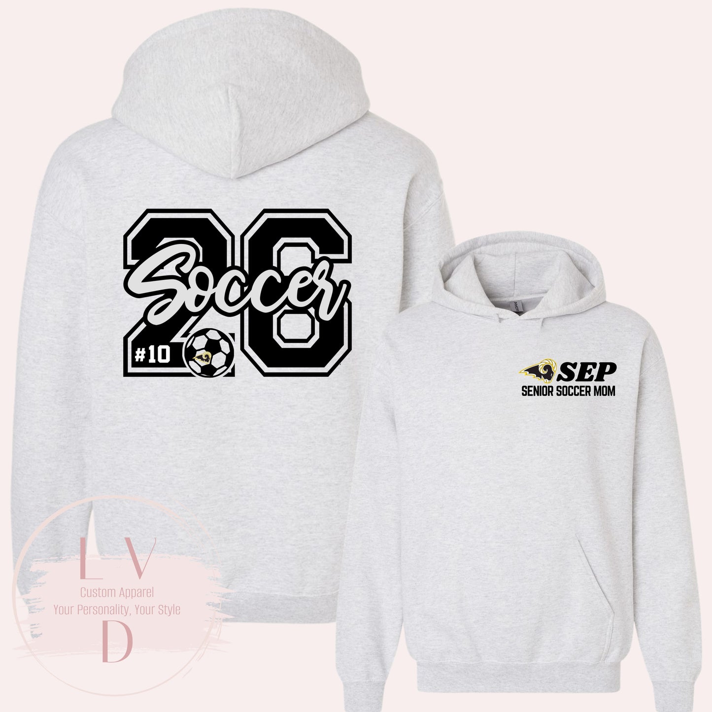 SEP Senior Soccer Mom Hoodie | Option 2