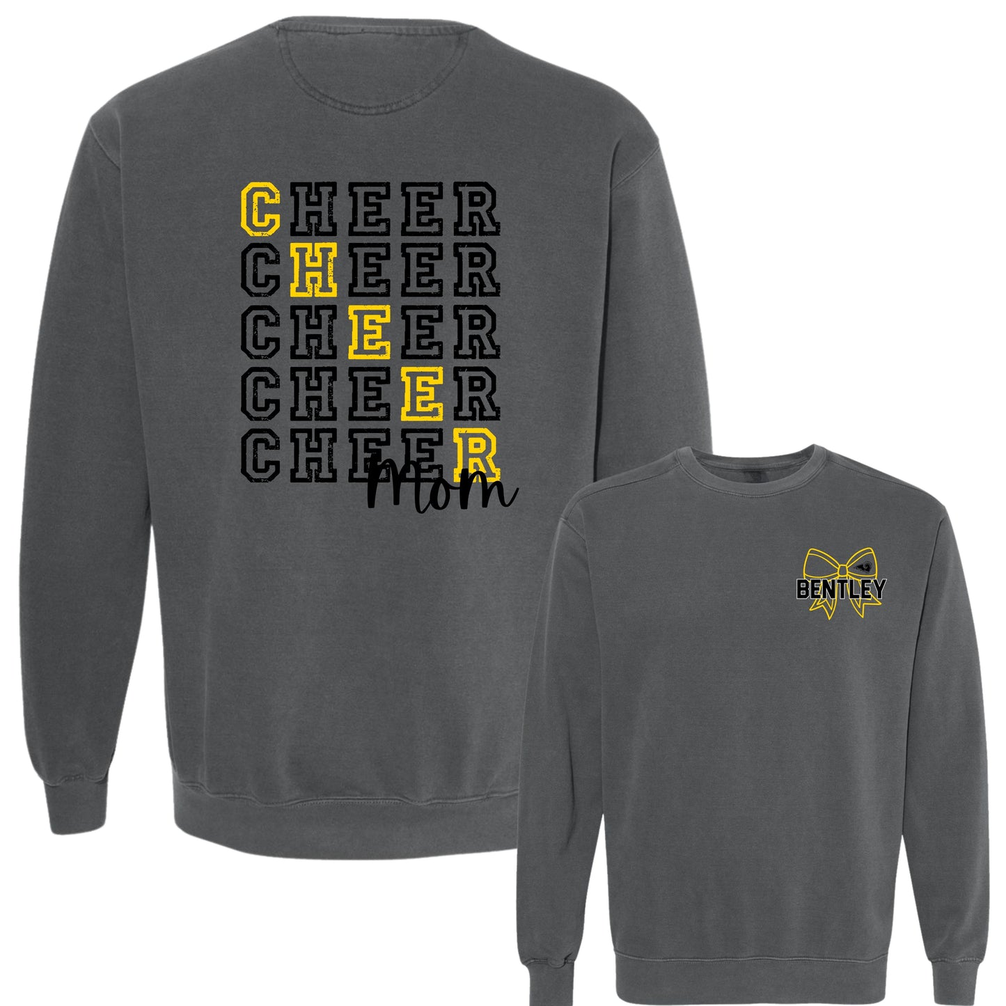 SEP Distressed Cheer Mom Crewneck