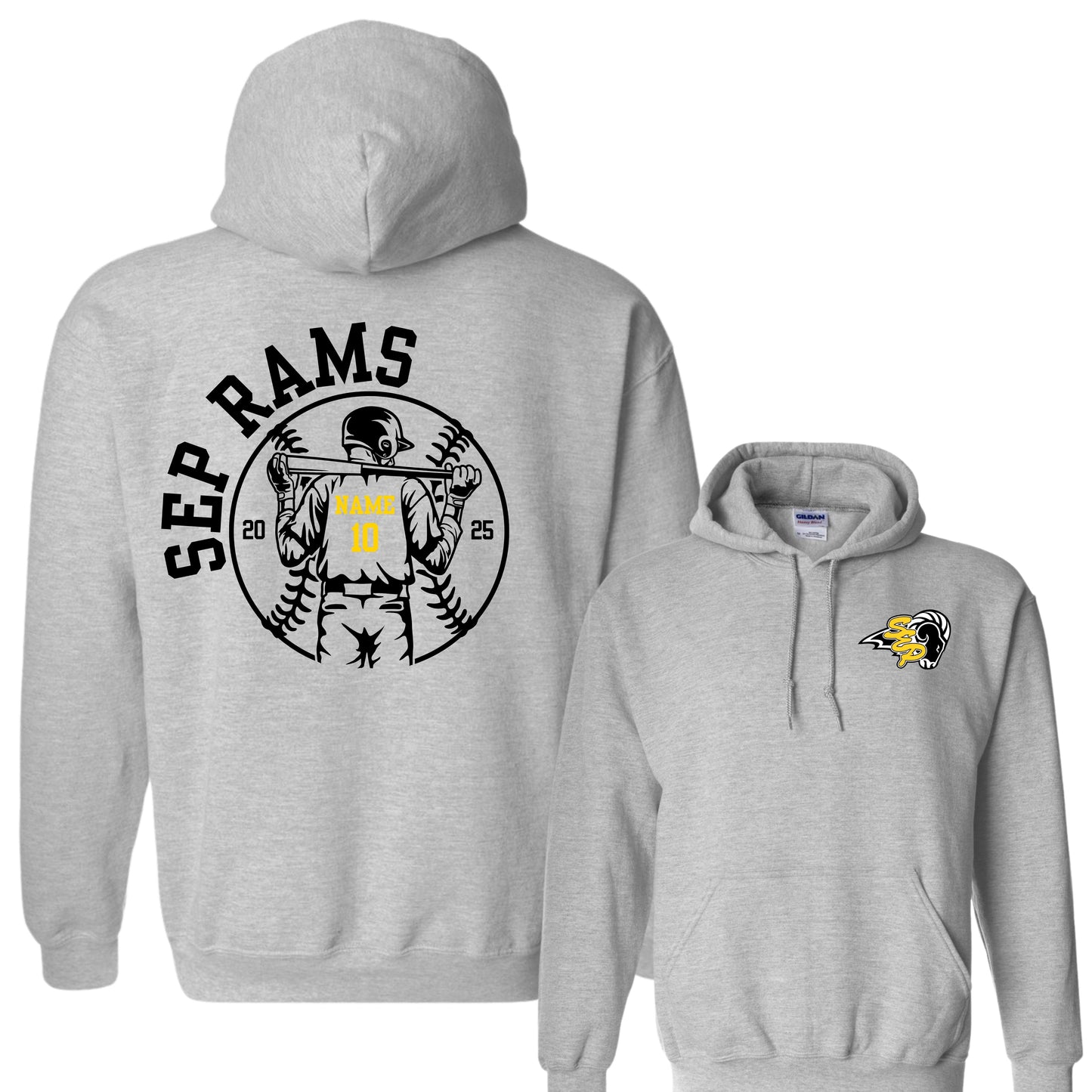 Official* SEP Baseball Personalized Hoodie | Youth