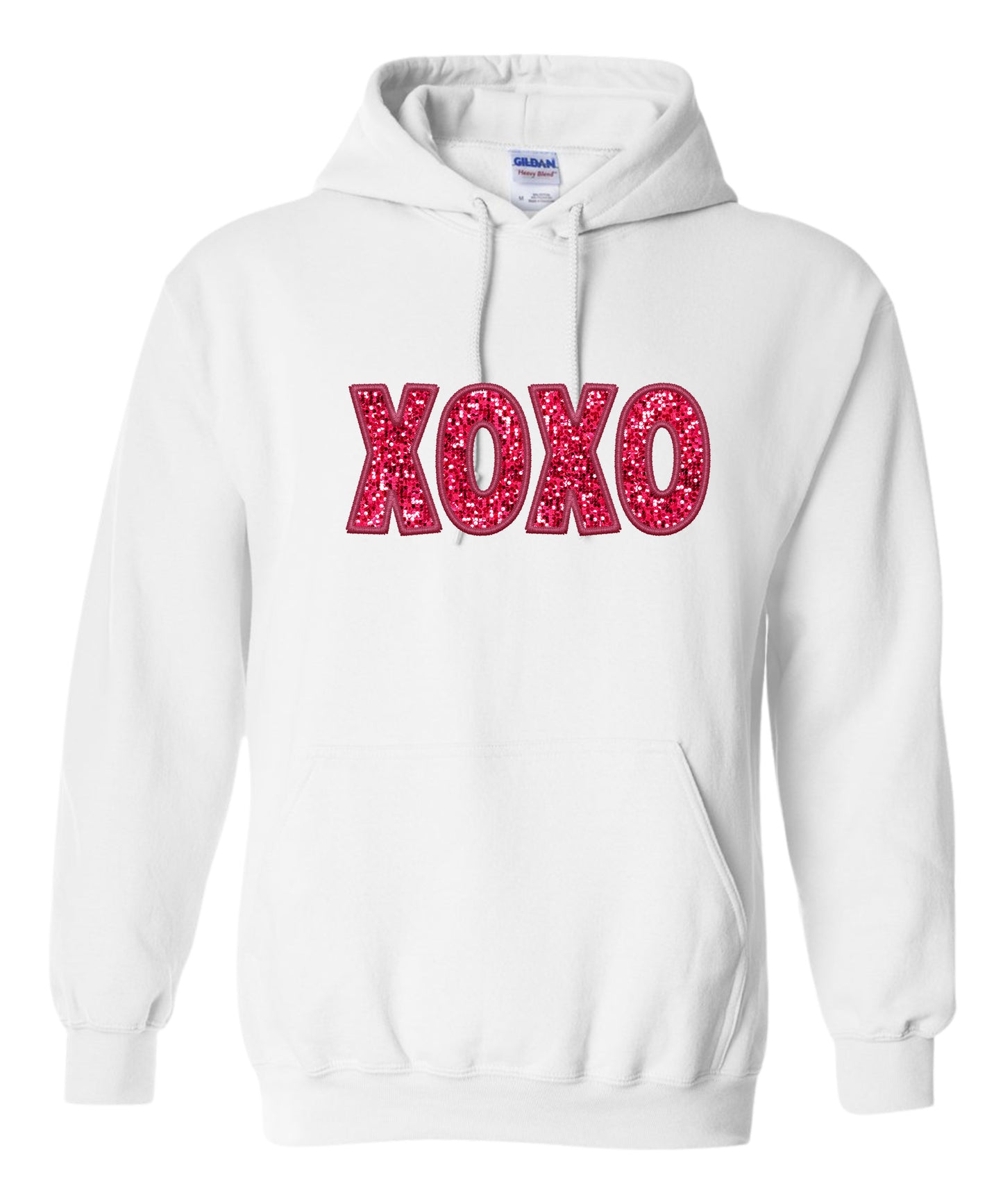 Glitter XOXO Youth Hoodie