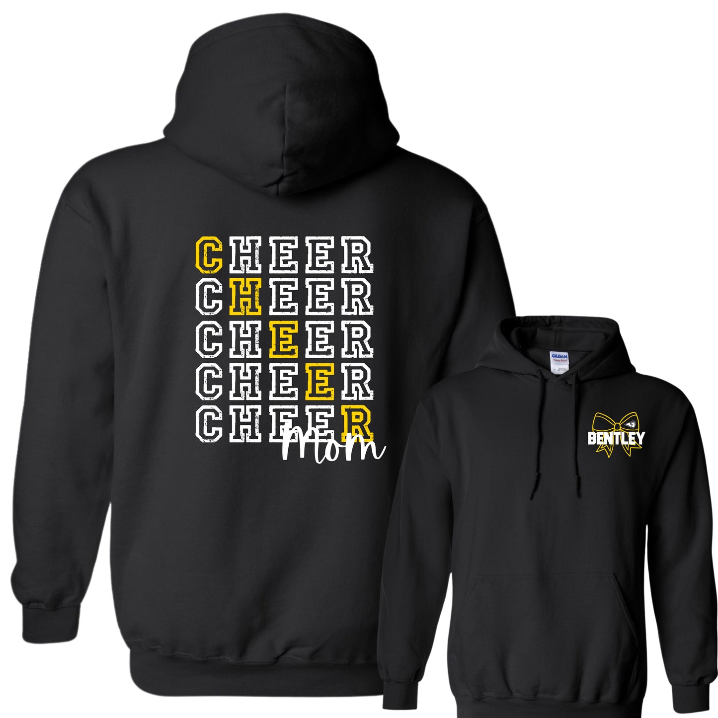 SEP Distressed Cheer Mom Hoodie