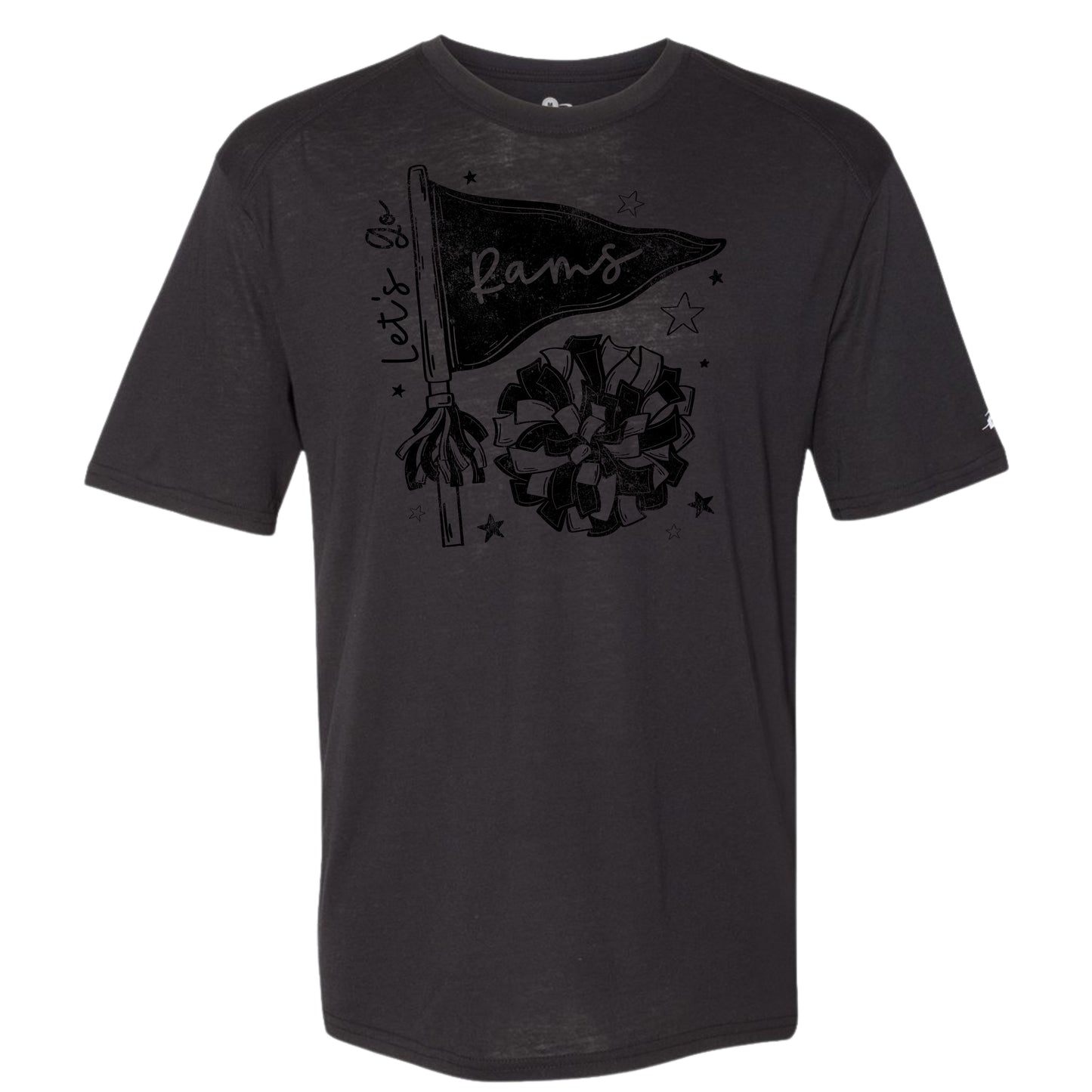 Let's Go Rams Cheer T-Shirt