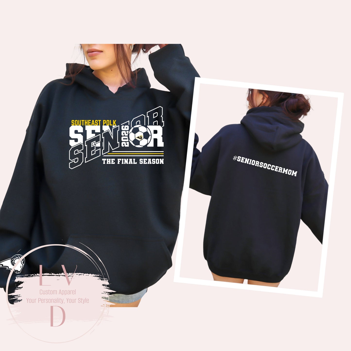 SEP Senior Soccer Mom Hoodie | Option 3