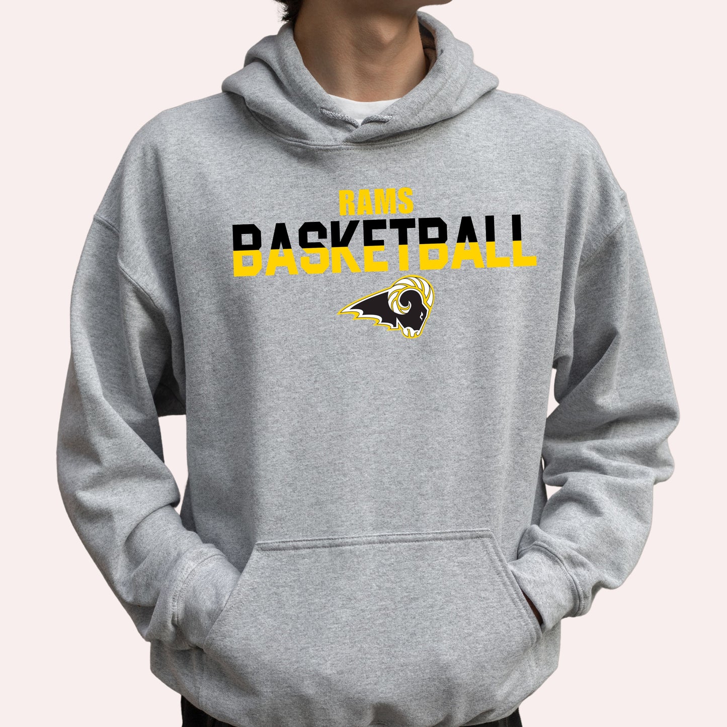 RAMS Basketball Split Hoodie
