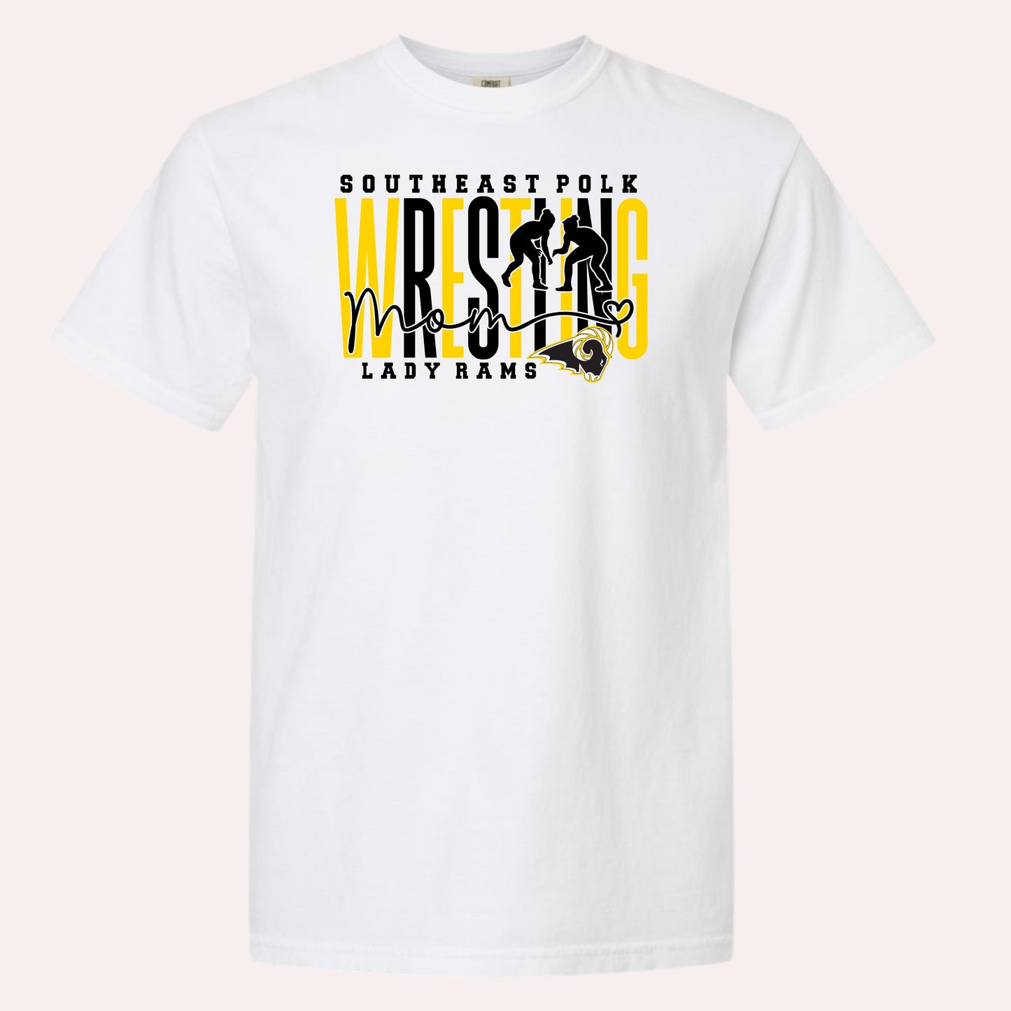 Southeast Polk Girls Wrestling Mom T-Shirt