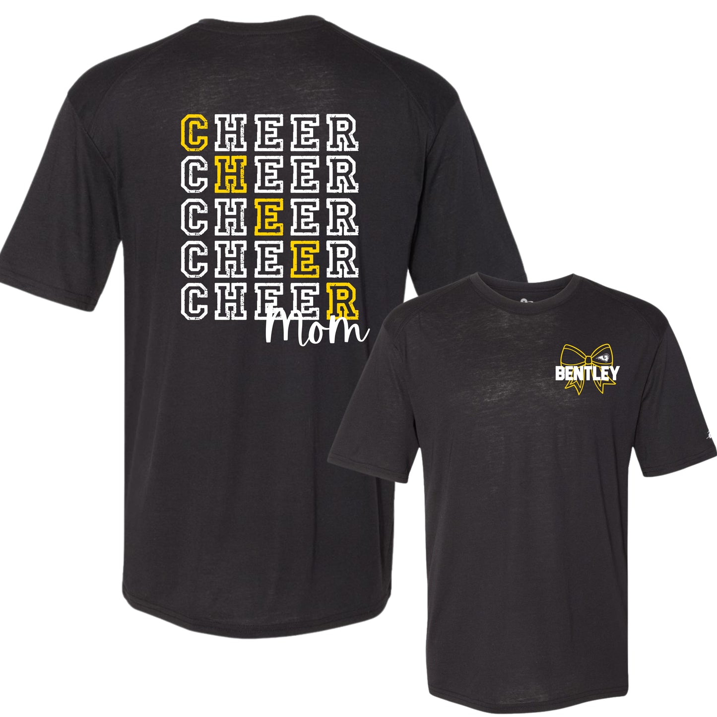 SEP Distressed Cheer Mom T-Shirt
