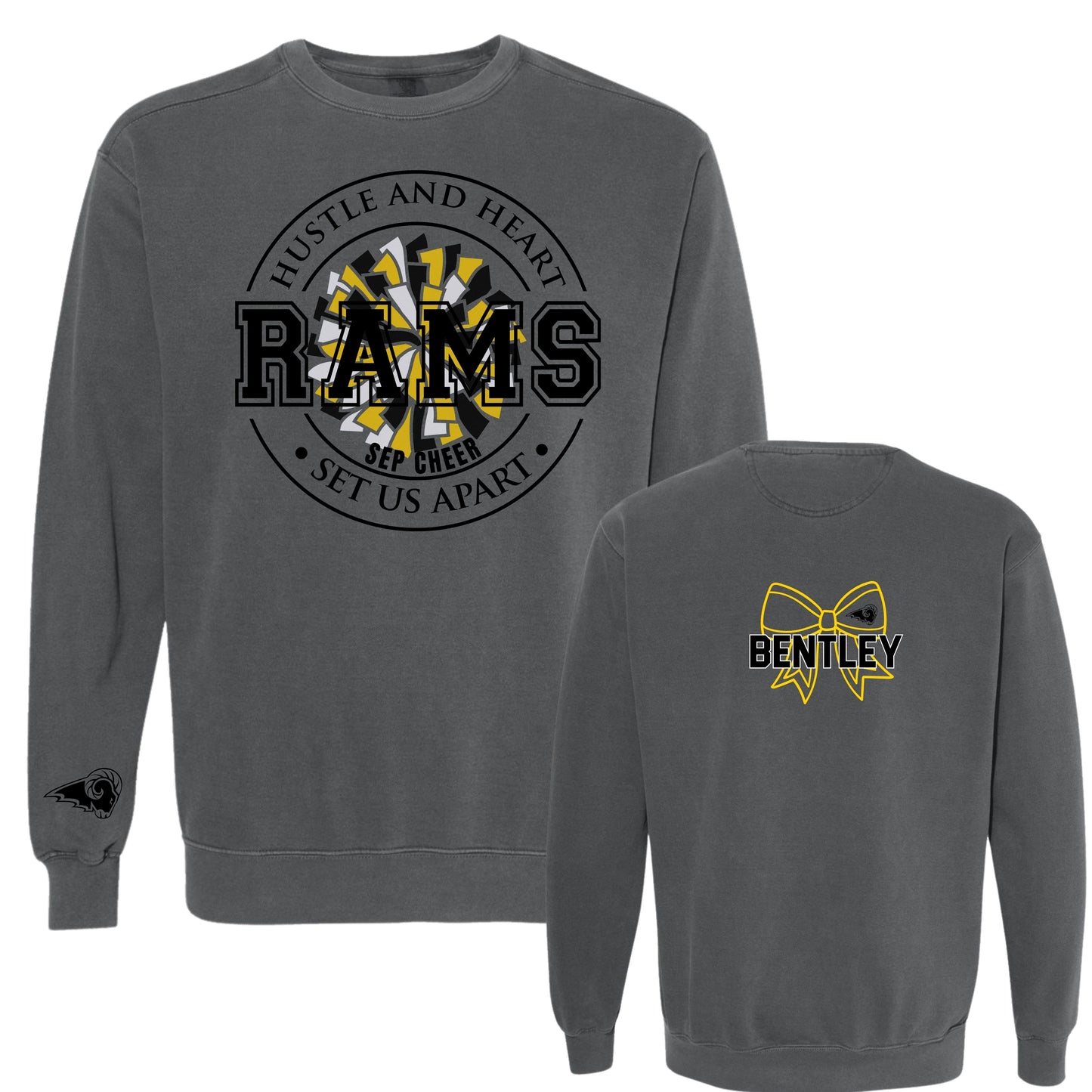 SEP Hustle and Heart Crewneck | Comfort Colors