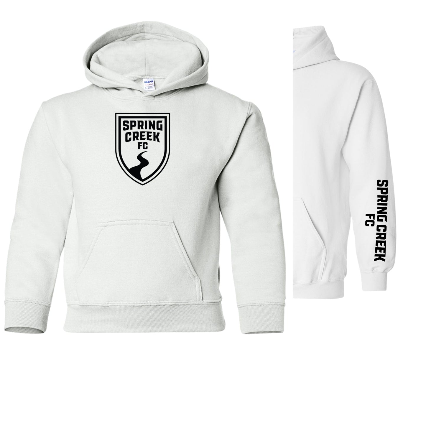 Youth Hoodie- Black Logo
