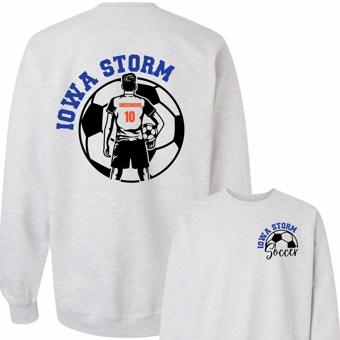 Iowa Storm Soccer Crewneck (Boy/Girl)