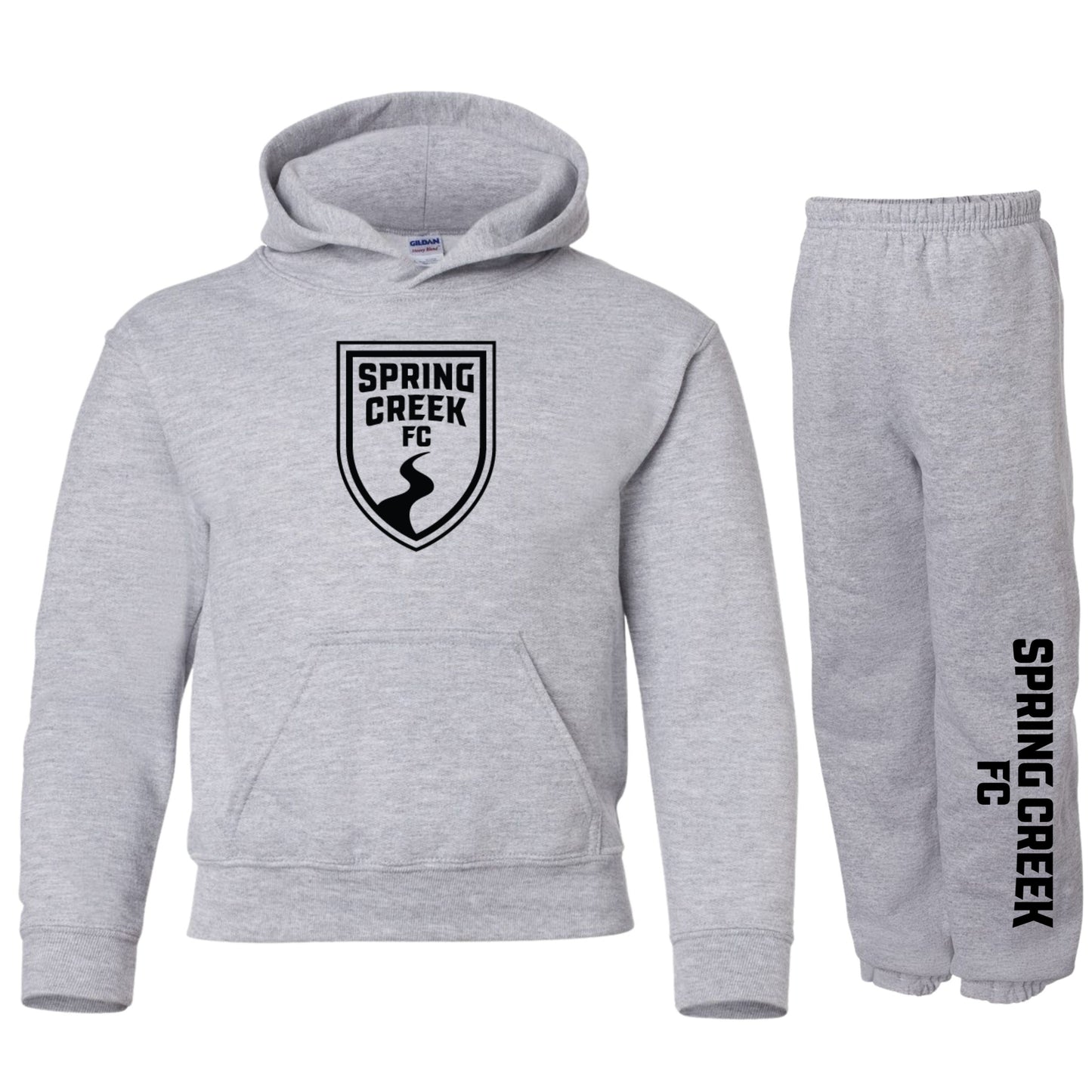 Youth Lounge Set- Black Logo