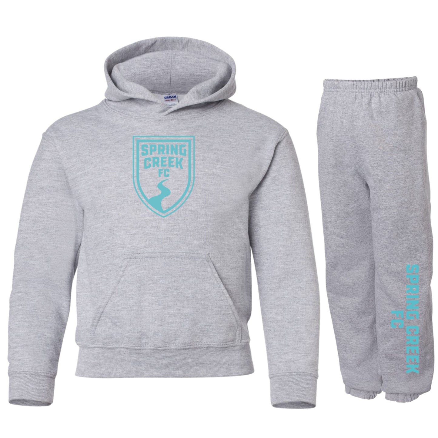 Youth Lounge Set- Teal Logo
