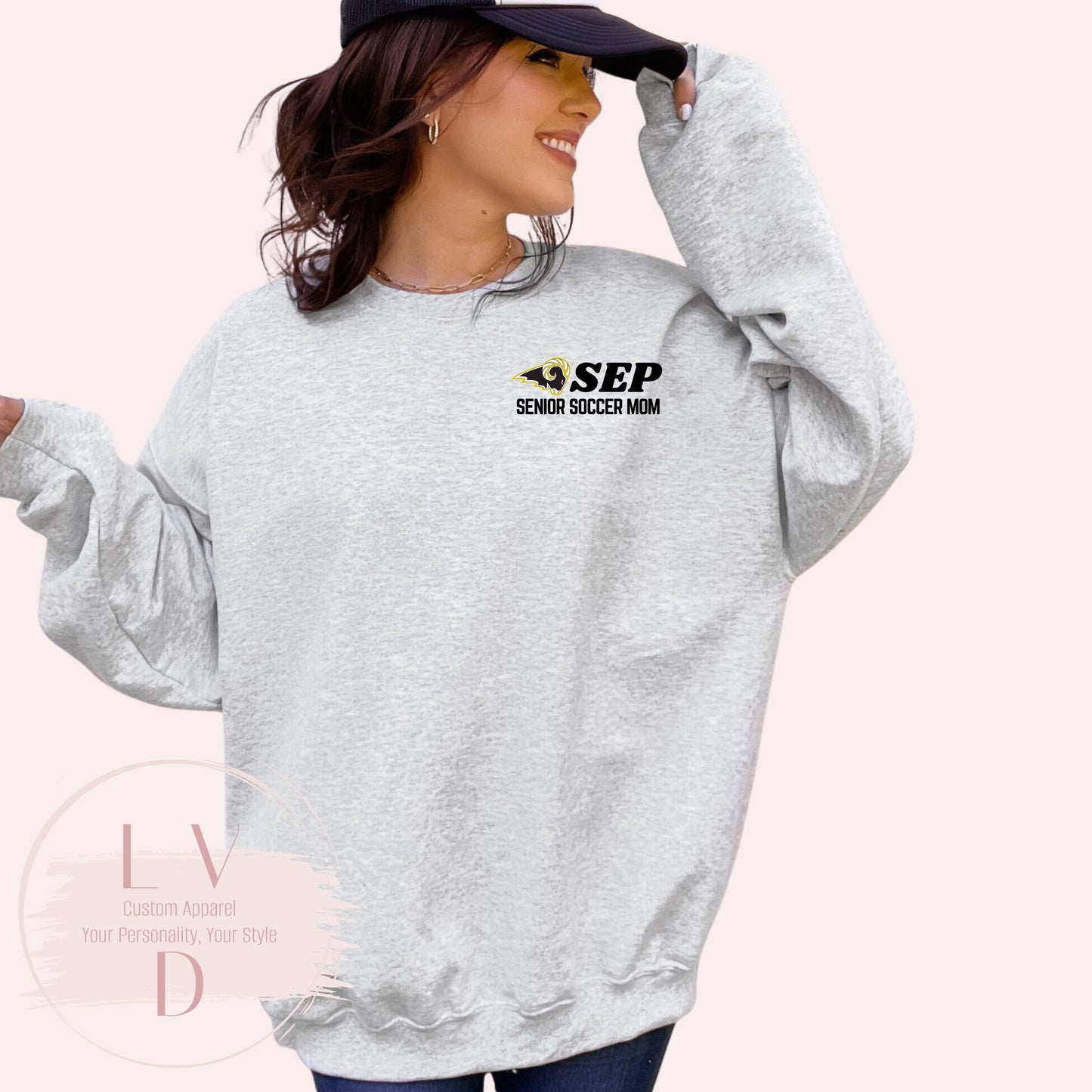 SEP Senior Soccer Mom Crewneck