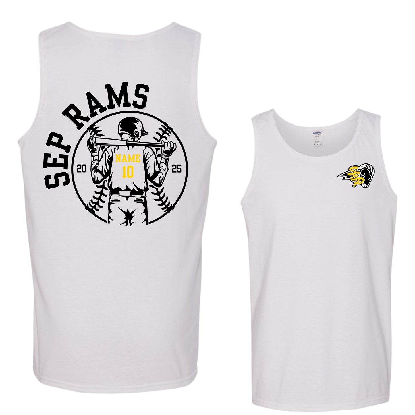 Official* SEP Baseball Personalization Tank | Adult