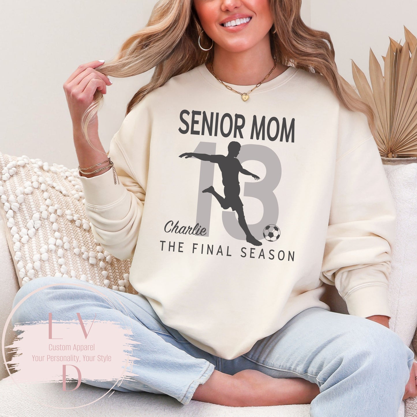 SEP Senior Soccer Mom/Dad Crewneck | The Final Season
