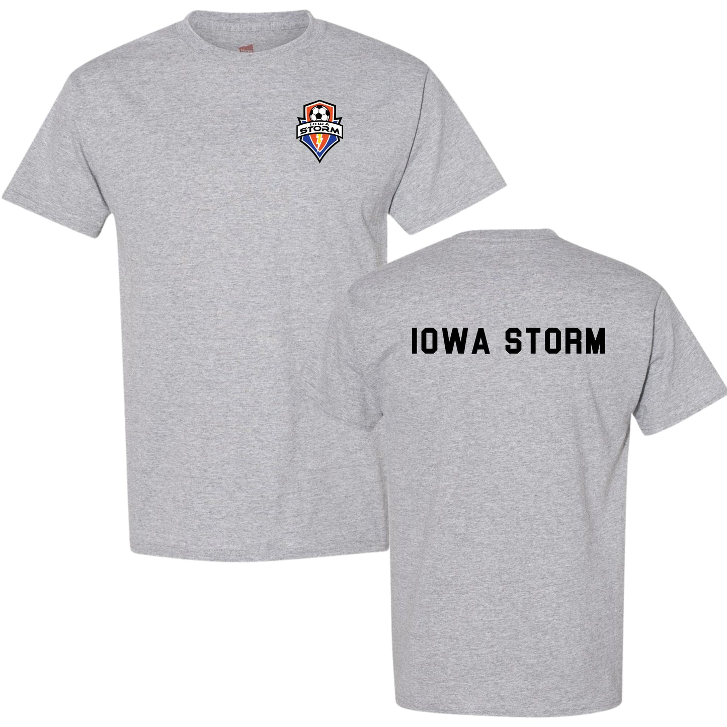 Iowa Storm Soccer - Practice T-Shirt (cotton/poly mix)