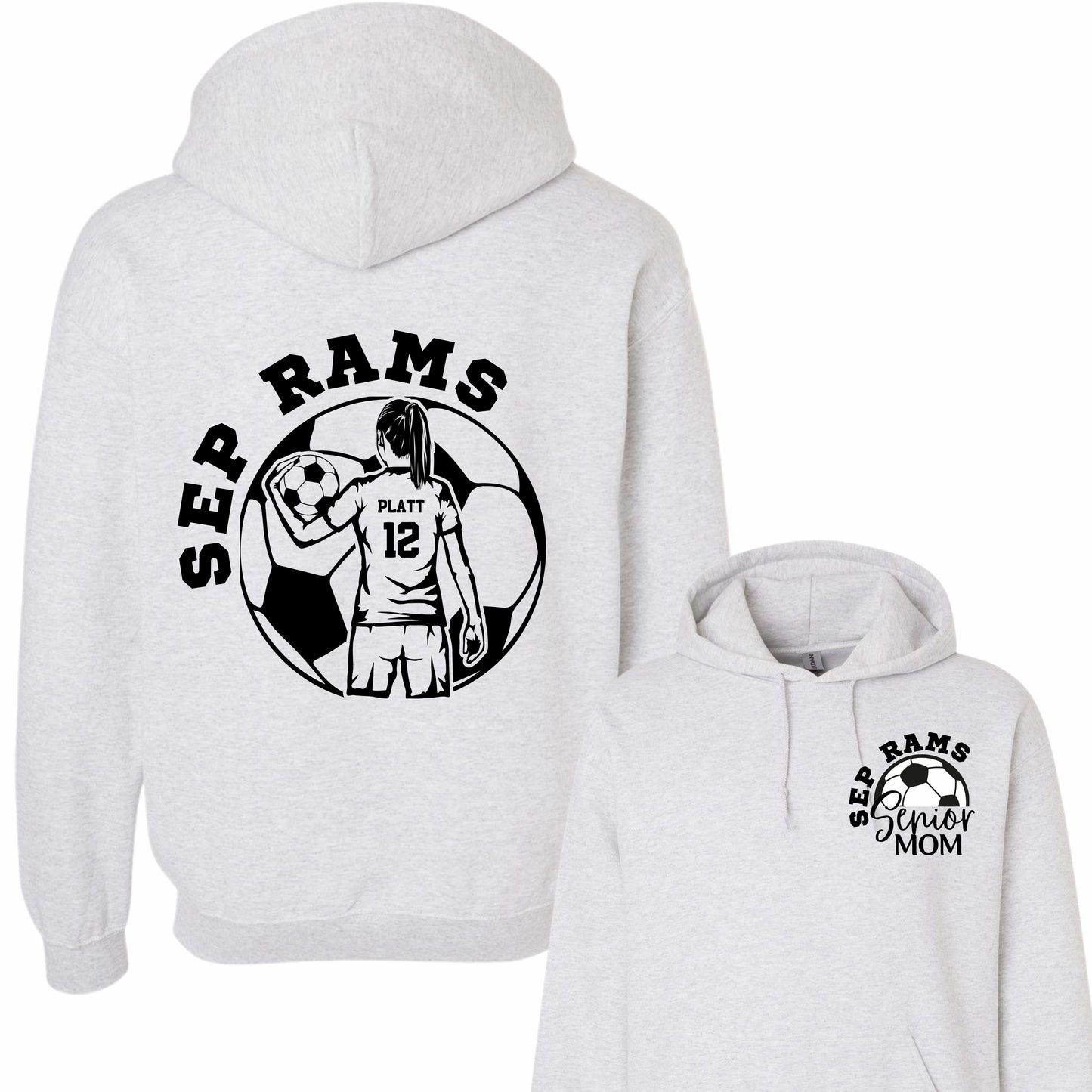 Senior Soccer Mom Hoodie (Girl)