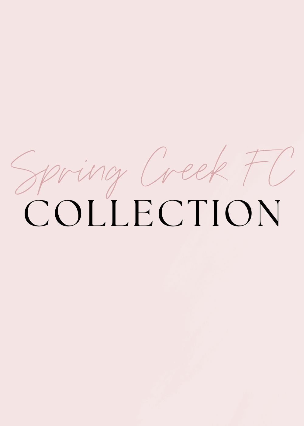 Spring Creek FC Apparel
