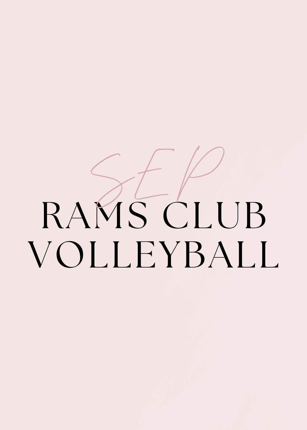 Southeast Polk RAMS Club Volleyball