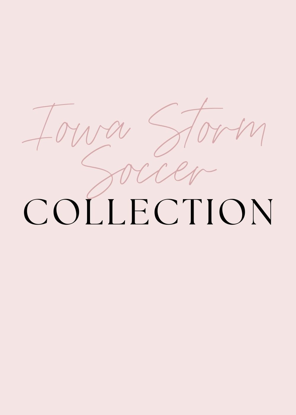 Iowa Storm Soccer Apparel