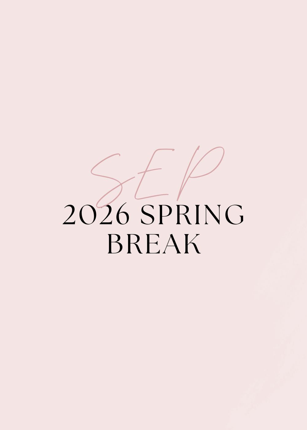 2026 SEP Cancun Spring Break