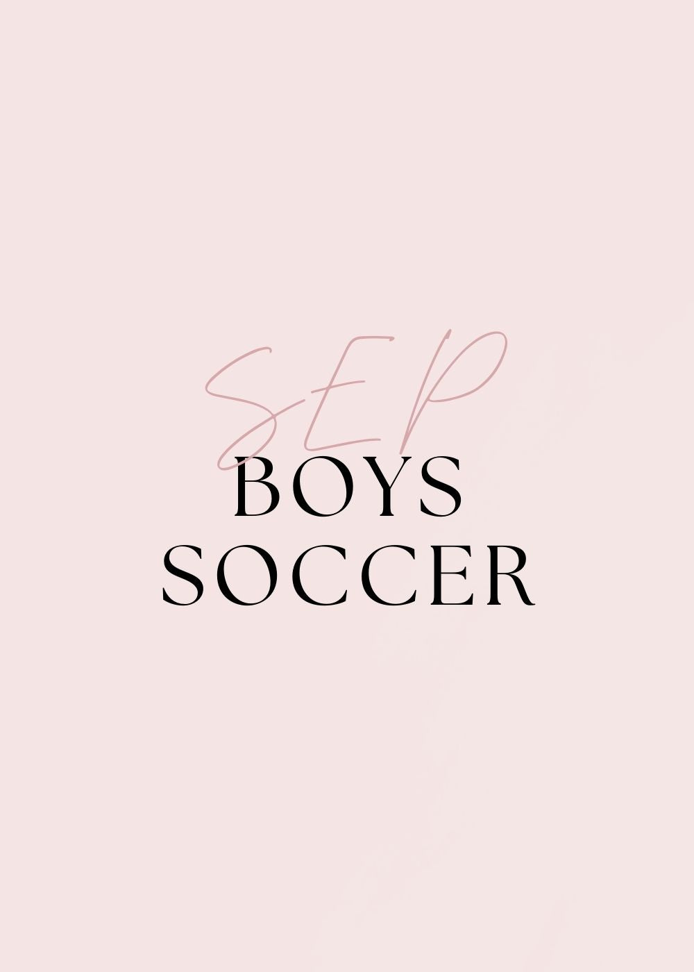 Soccer (Boys)
