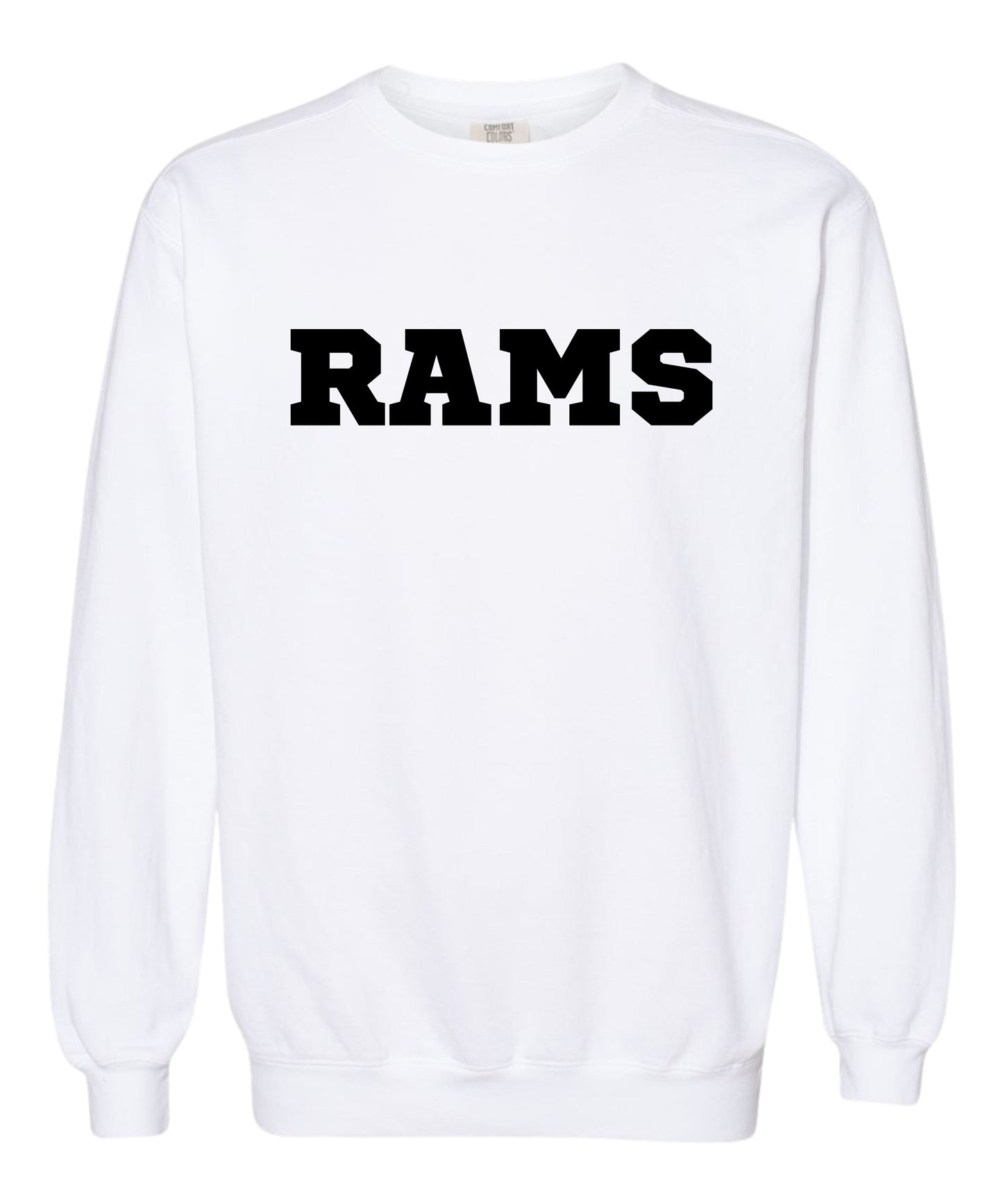 RAMS Comfort Colors Adult Crewneck