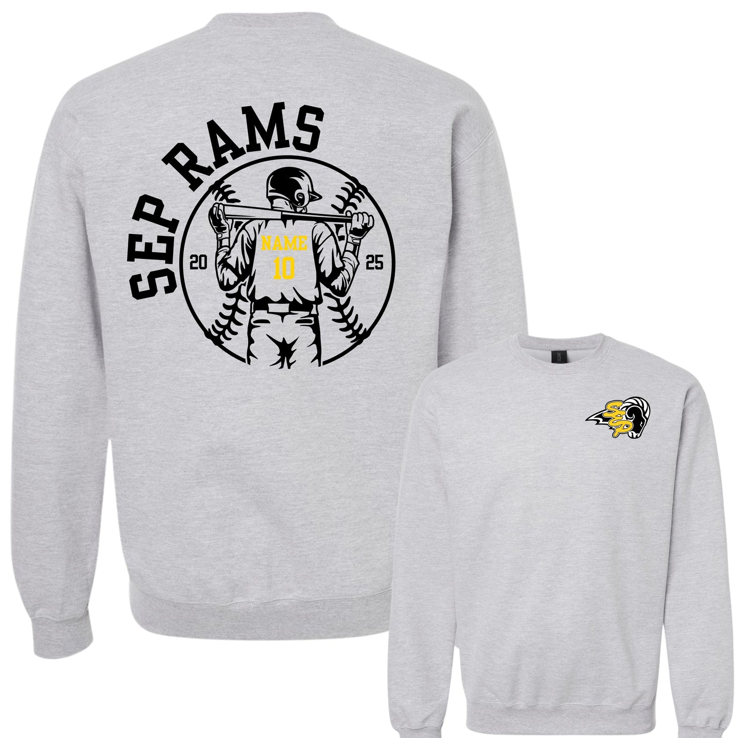Official* SEP Baseball Personalized | Crewneck | Youth