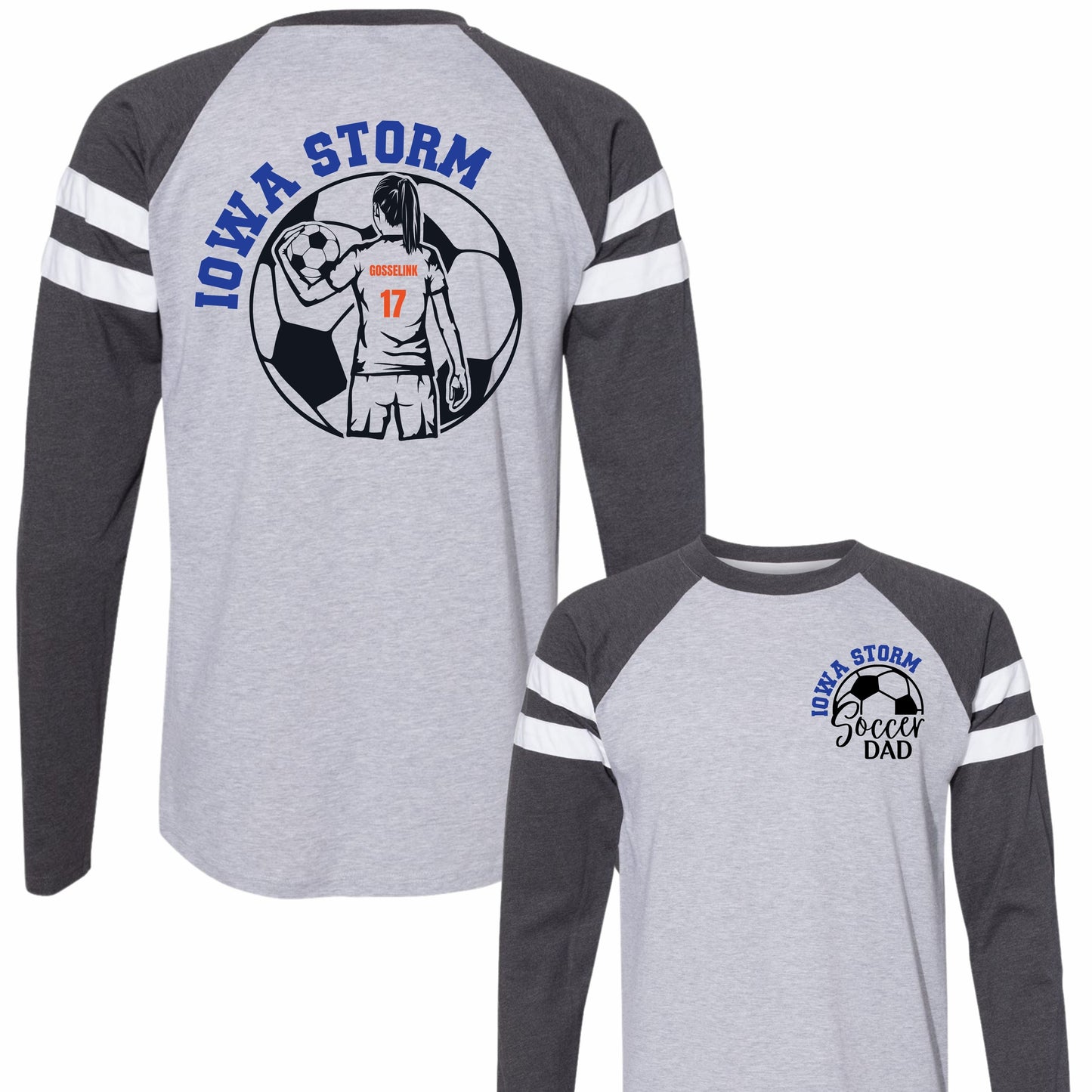Iowa Storm Soccer Mom/Dad Long Sleeve | Boy/Girl