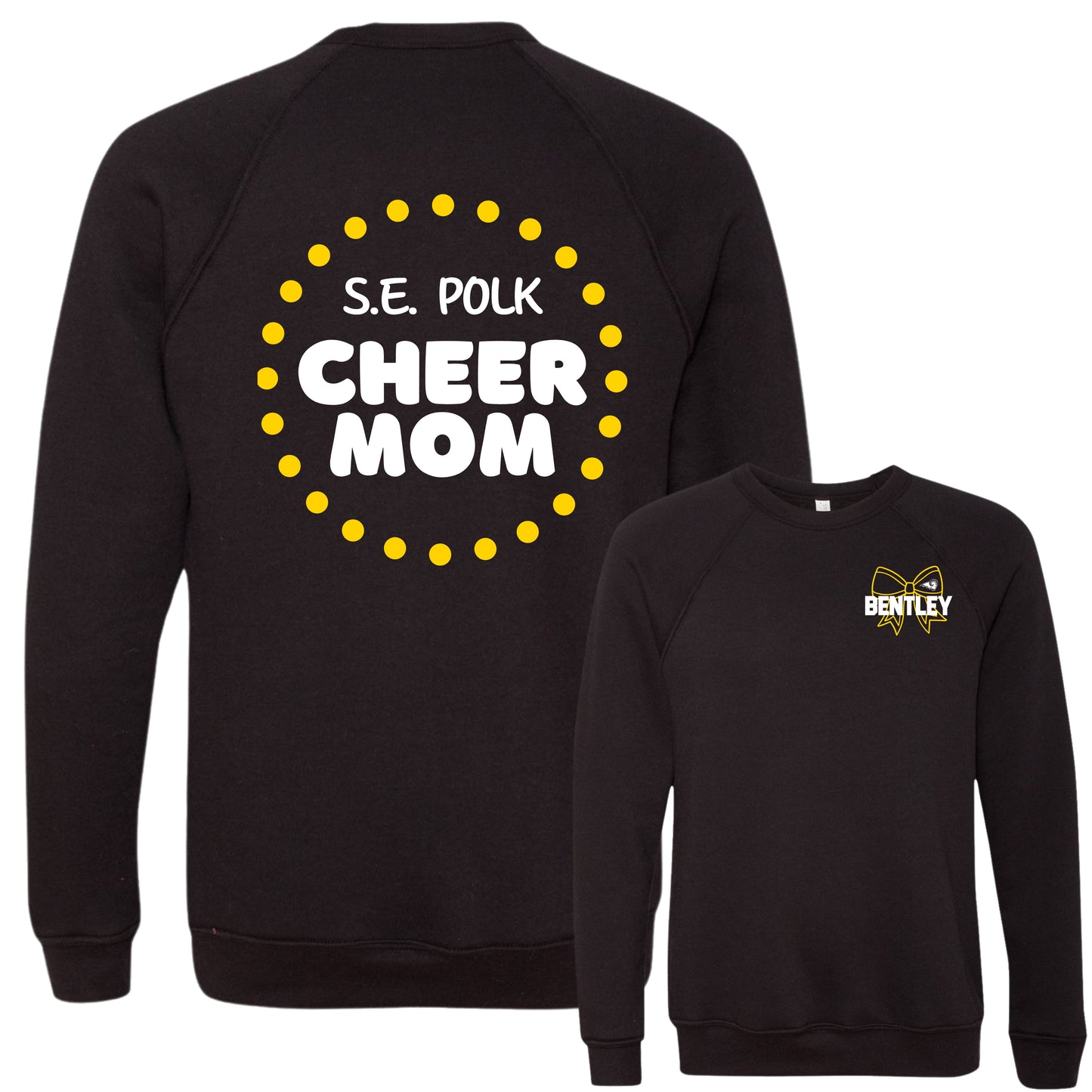 SEP Cheer Mom Puff Lettering Crewneck