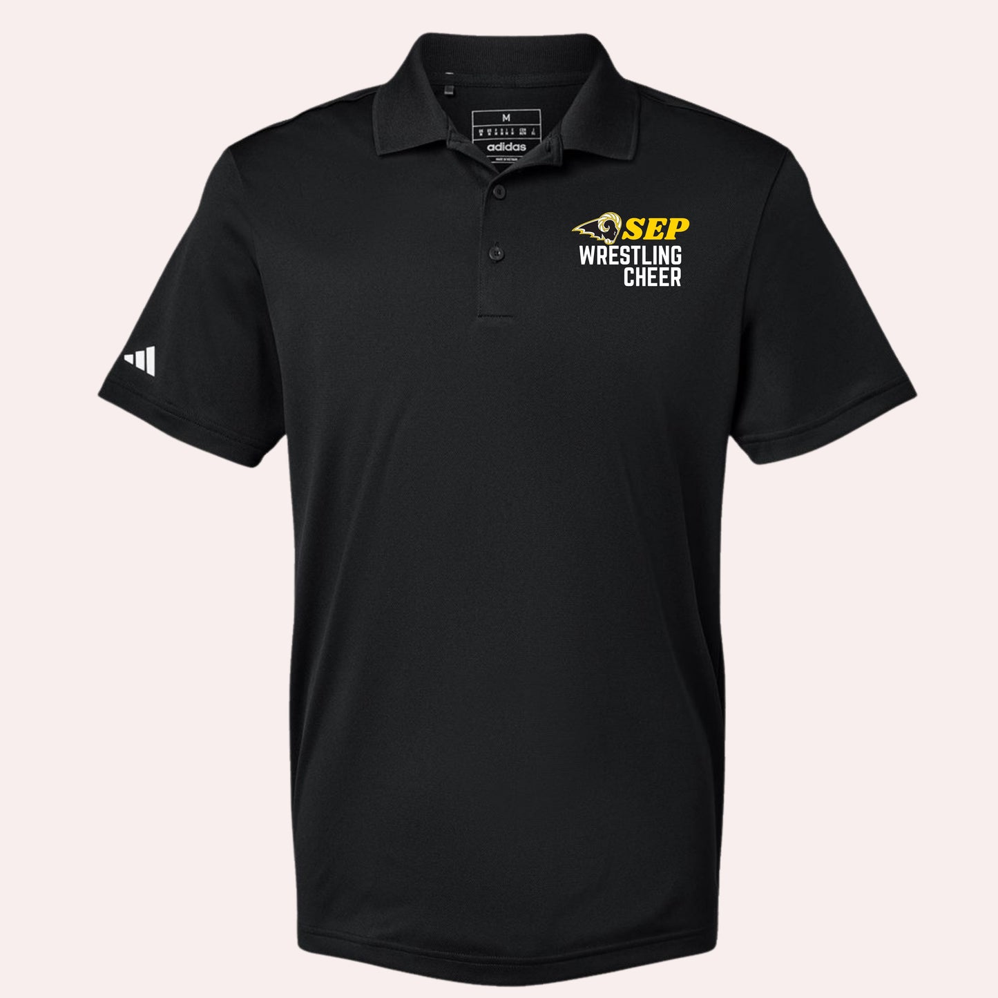 SEP Wrestling Cheer Adidas Polo