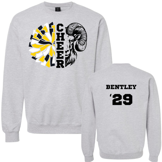 SEP Cheer Pom/Ram Crewneck | Youth