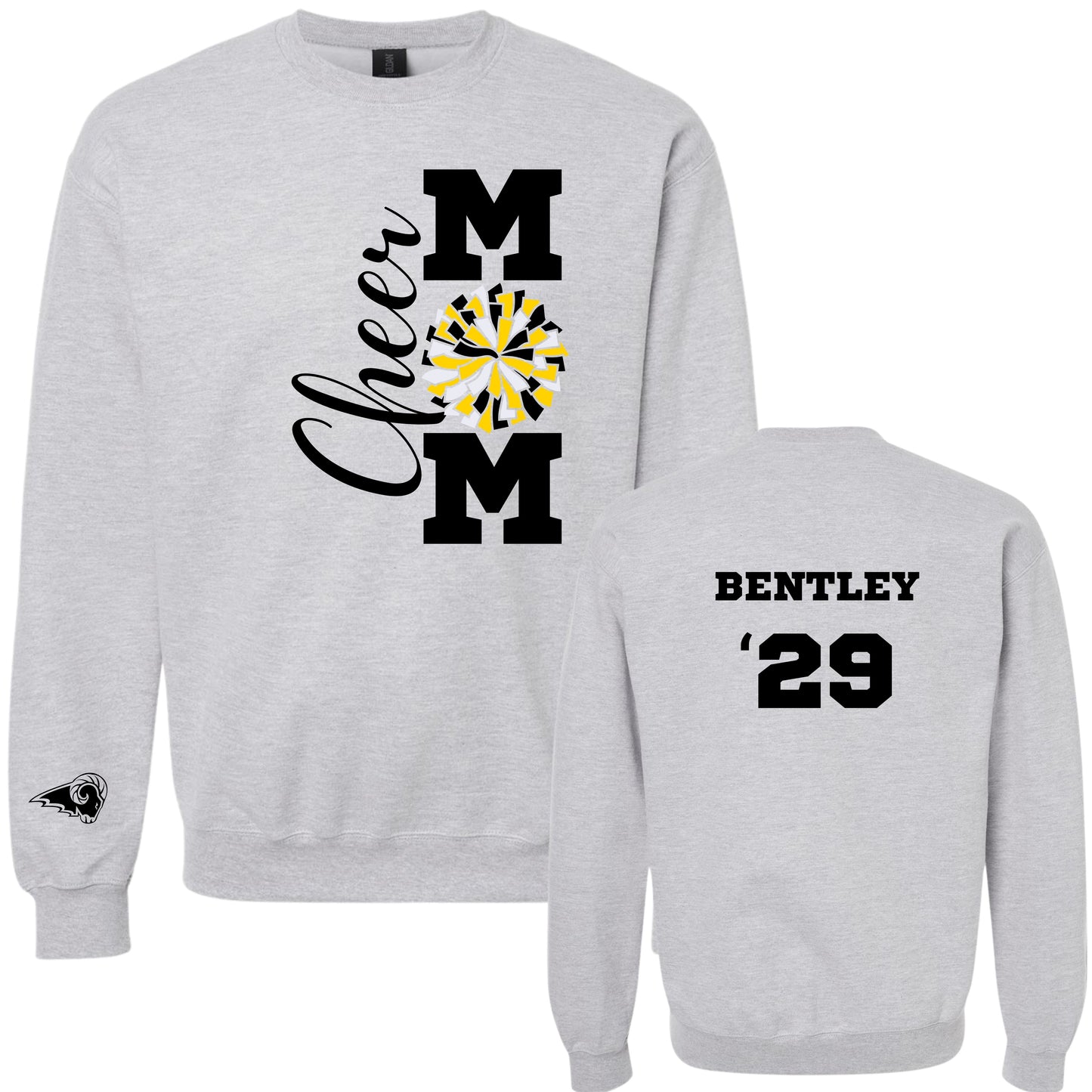 SEP Cheer Mom (Pom) Crewneck