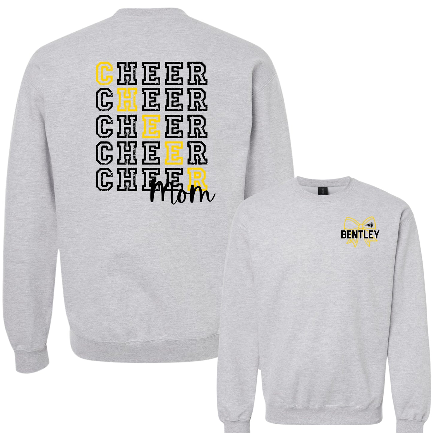 SEP Distressed Cheer Mom Crewneck