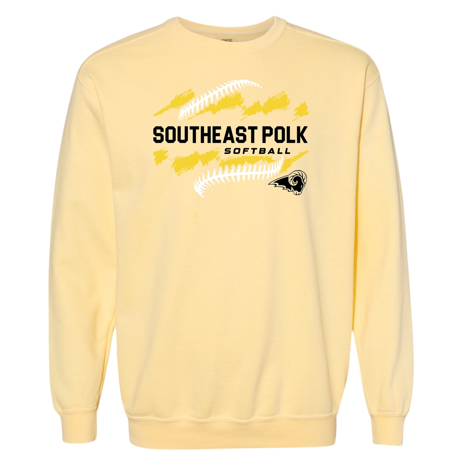 SEP Softball Brushed Crewneck | Comfort Colors | Adult