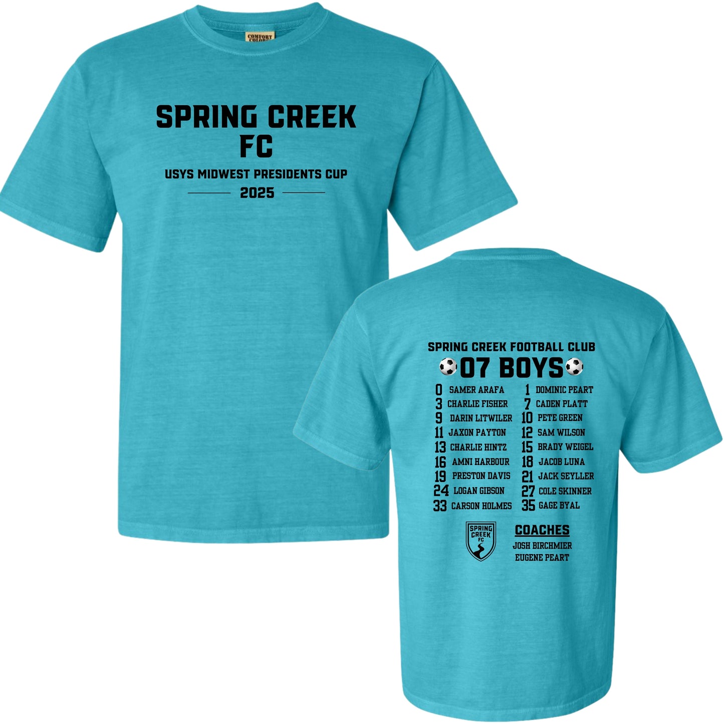 SCFC Midwest Presidents Cup - Adult T-Shirt | Comfort Colors
