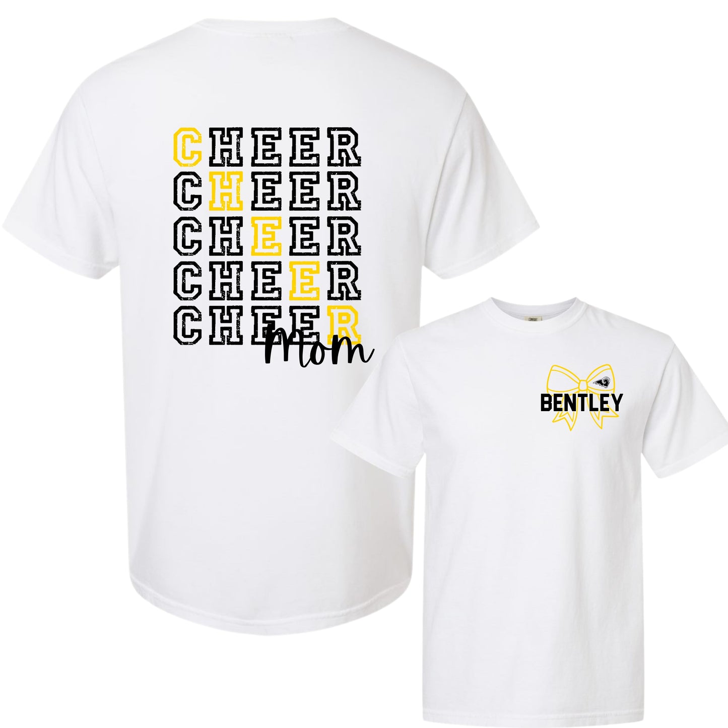 SEP Distressed Cheer Mom T-Shirt