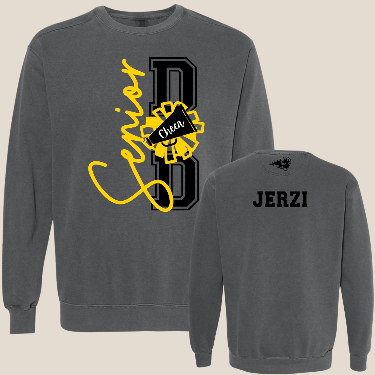 SEP Senior Cheer Dad Apparel (Comfort Colors)