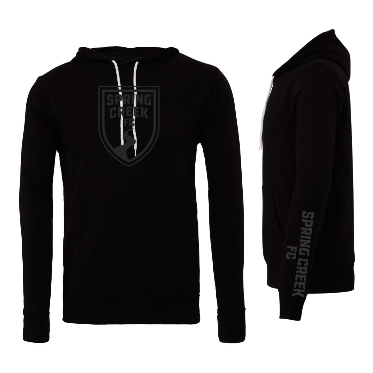 Adult Hoodie- Black Logo