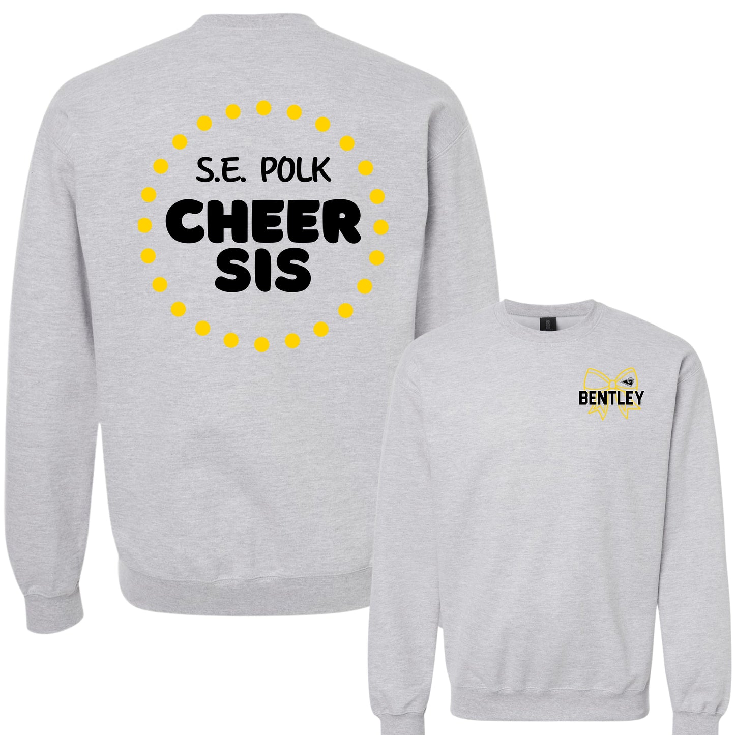 SEP Cheer Sis Puff Lettering Crewneck