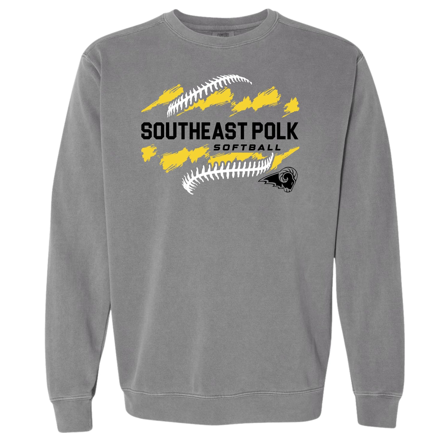 SEP Softball Brushed Crewneck | Comfort Colors | Adult