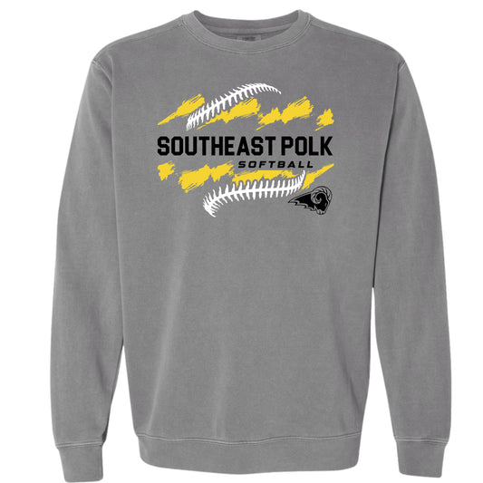 SEP Softball Brushed Crewneck | Comfort Colors | Adult