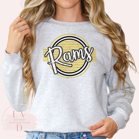 Retro RAMS Crewneck