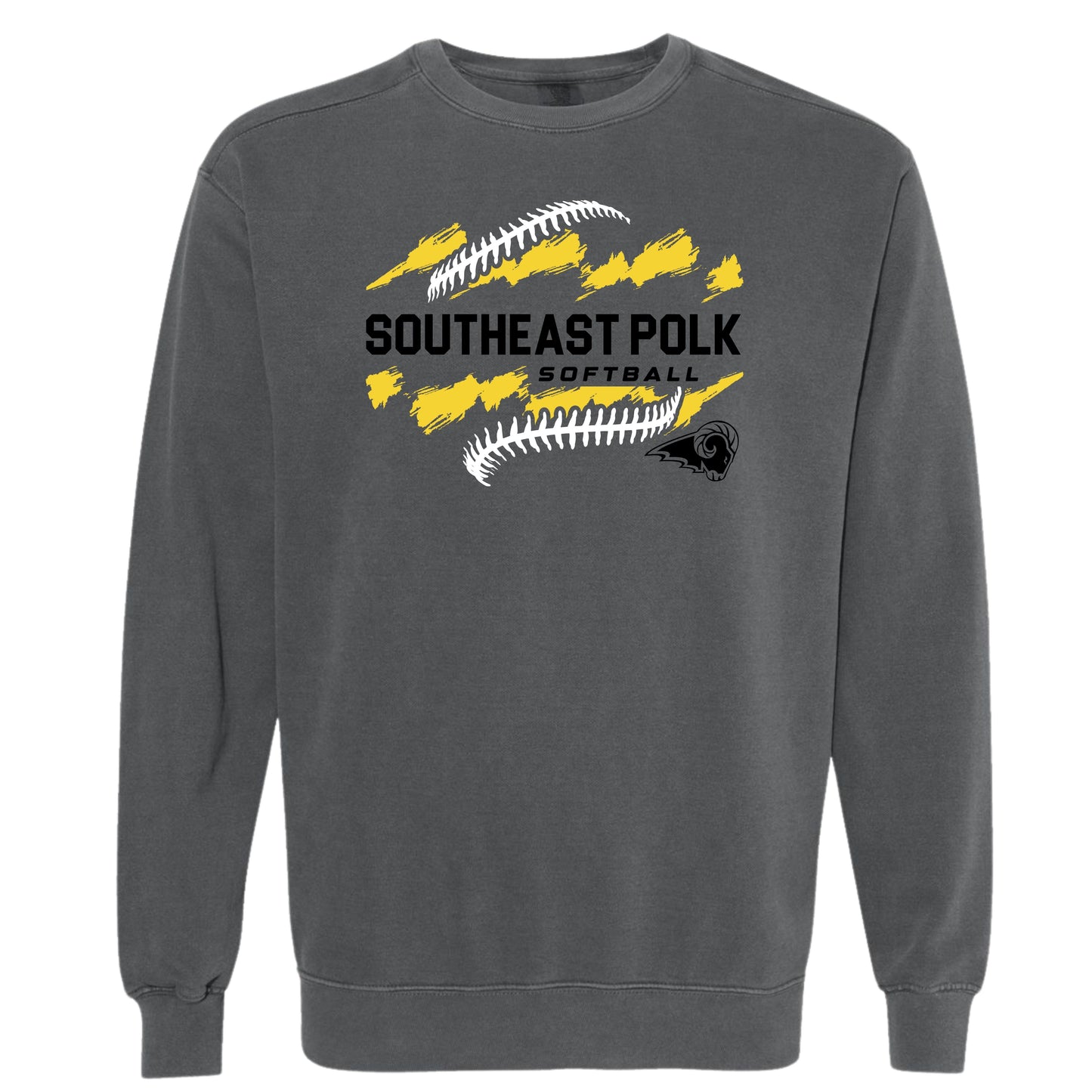 SEP Softball Brushed Crewneck | Comfort Colors | Adult