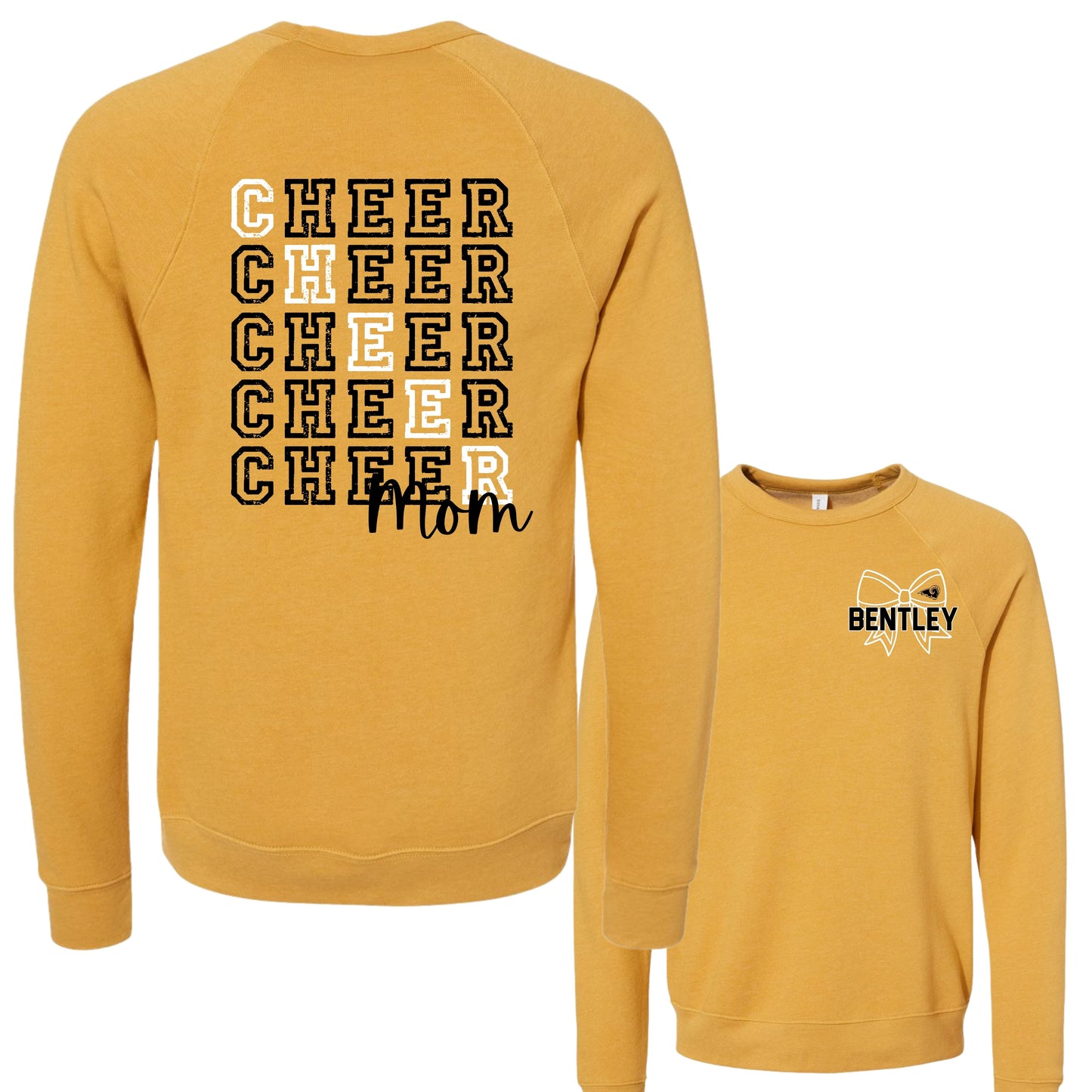 SEP Distressed Cheer Mom Crewneck